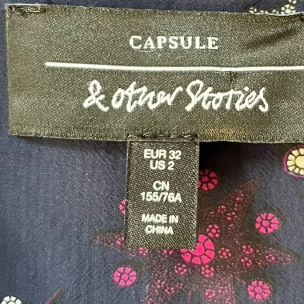 & OTHER STORIES Lounge Jacquard Shirt 2 NWOT